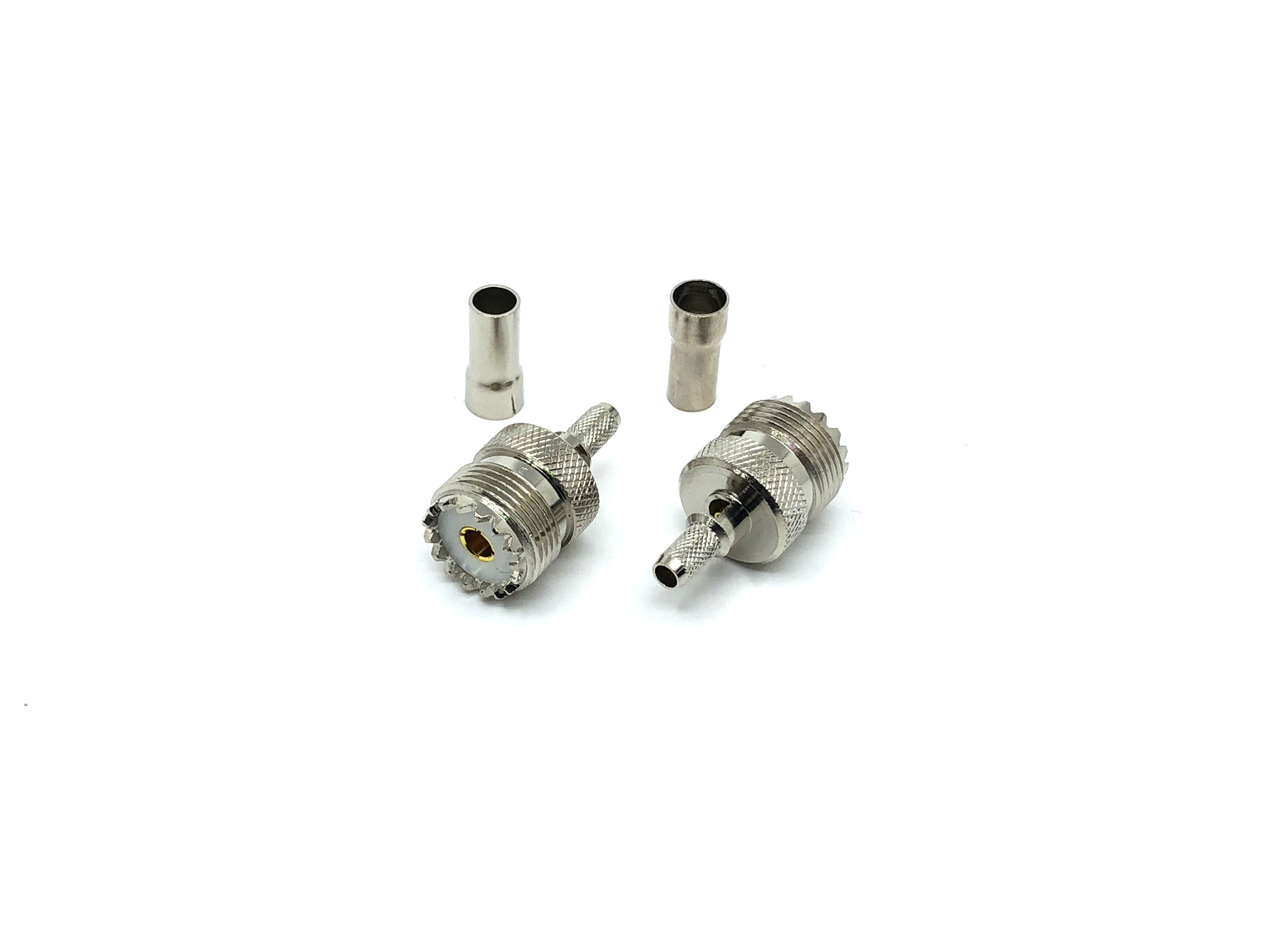 UHF FEMALE CRIMP